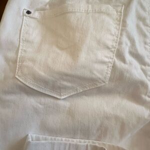 Curve Appeal High-Rise Skinny Pants/Jeans  white  10 women tummy control shorts